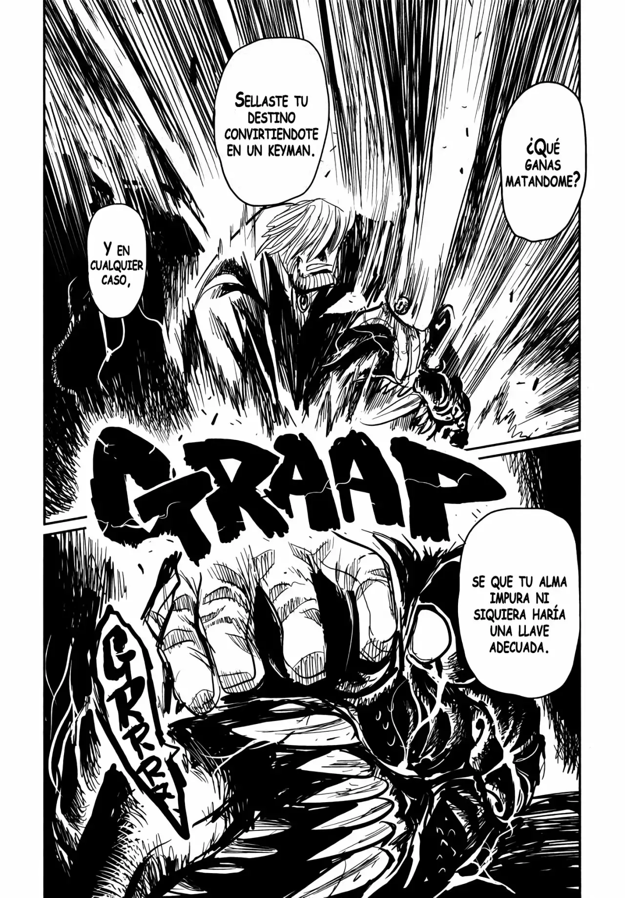 Keyman The Hand of Judgement Capitulo 33: Origen página 7