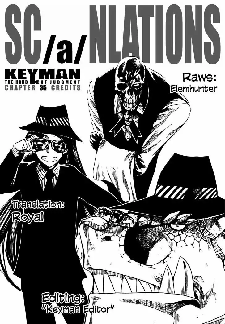 Keyman The Hand of Judgement Capitulo 35: Catástrofe página 35