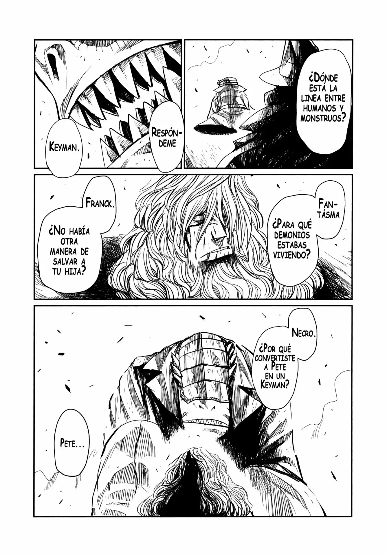 Keyman The Hand of Judgement Capitulo 37: Entierro página 20