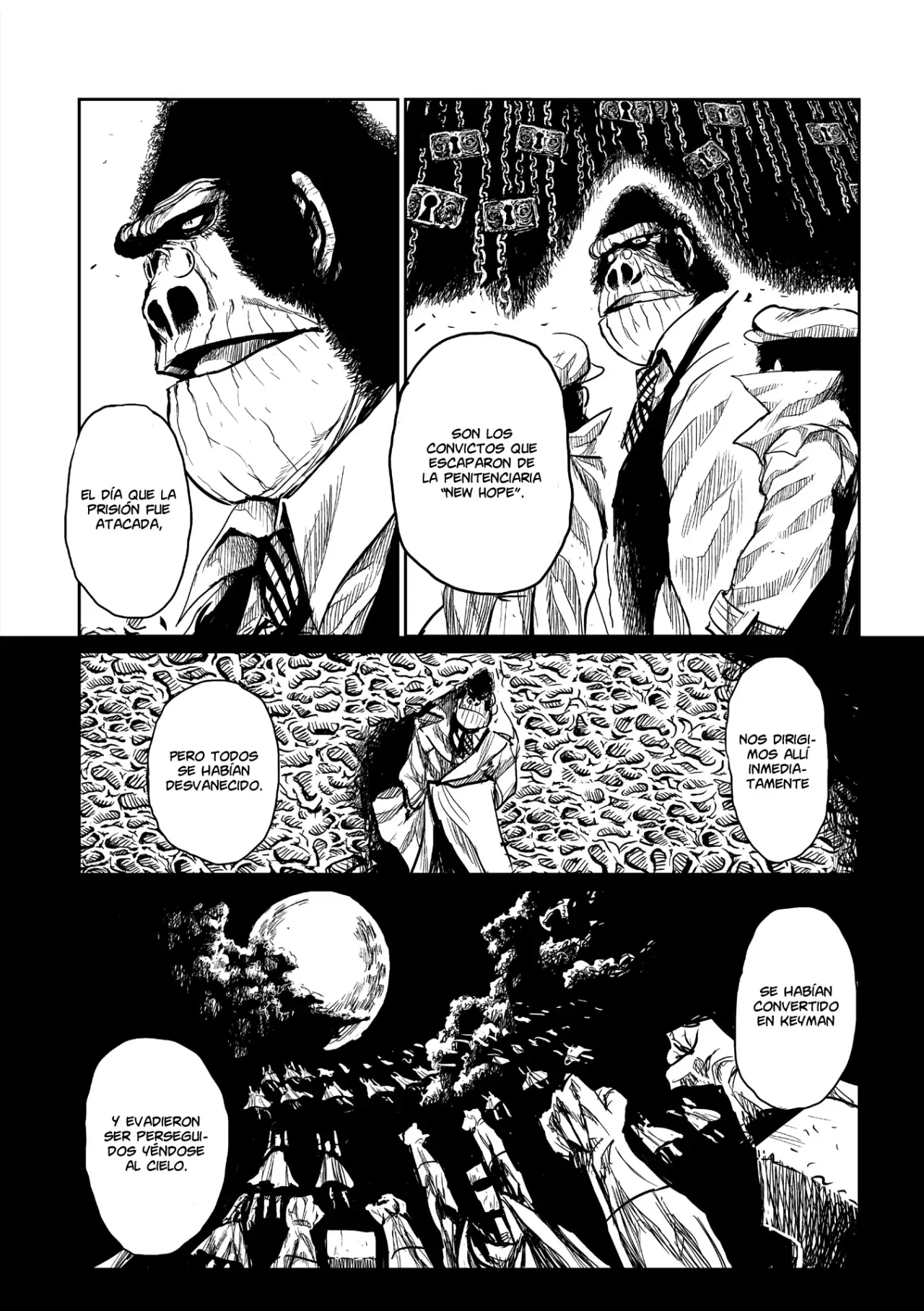 Keyman The Hand of Judgement Capitulo 40: Oscuridad página 10