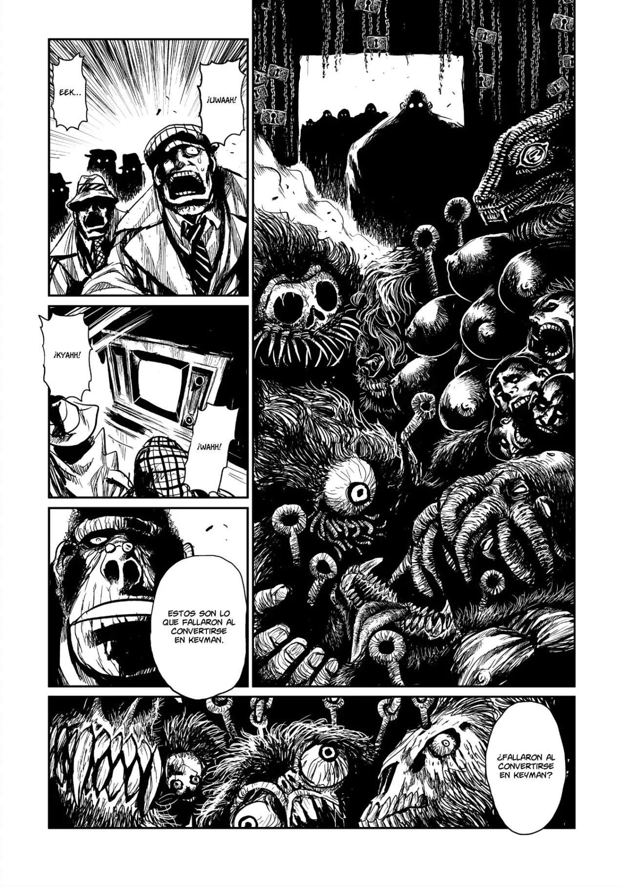 Keyman The Hand of Judgement Capitulo 40: Oscuridad página 12