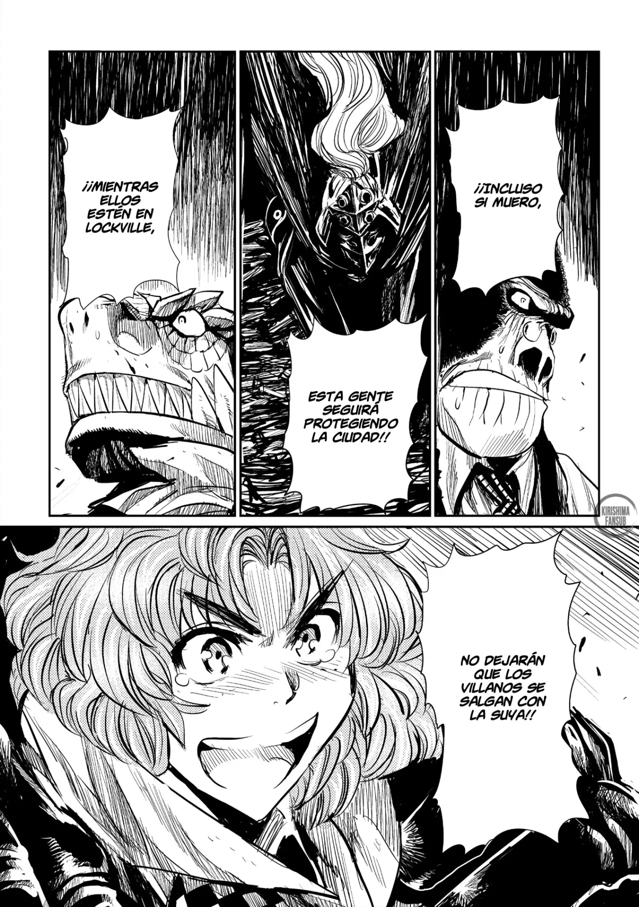 Keyman The Hand of Judgement Capitulo 41: Reparto página 10