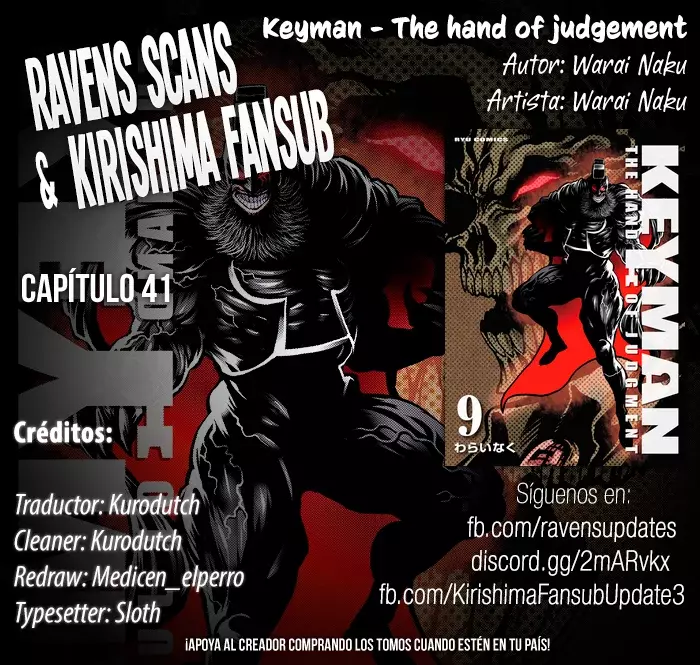 Keyman The Hand of Judgement Capitulo 41: Reparto página 2