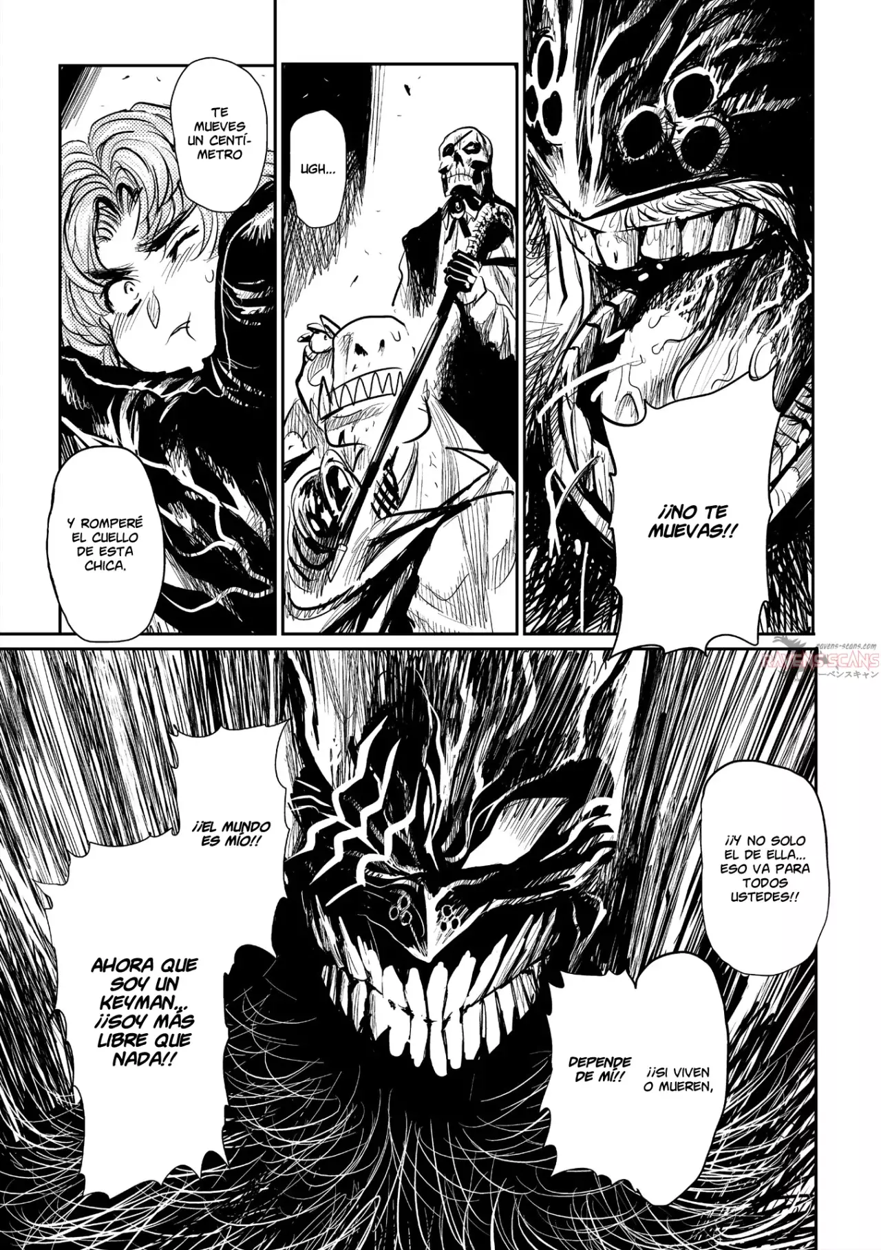 Keyman The Hand of Judgement Capitulo 41: Reparto página 8