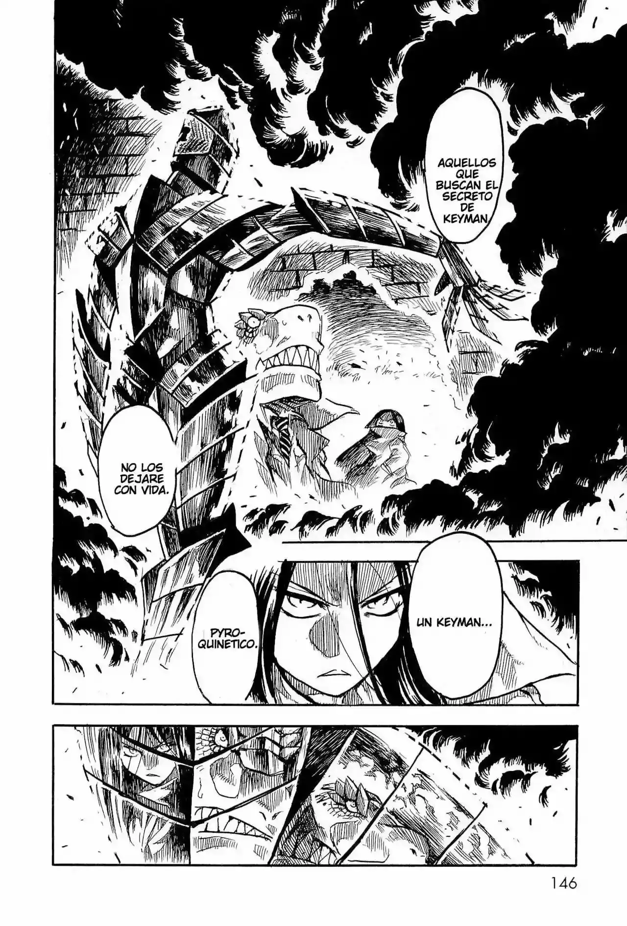 Keyman The Hand of Judgement Capitulo 5: Fuego página 3