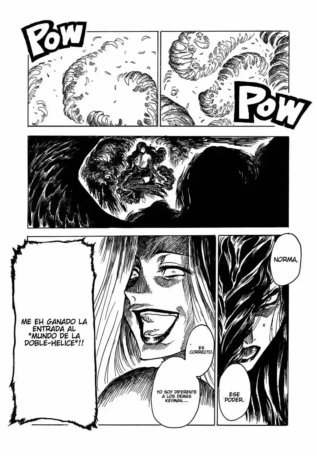 Keyman The Hand of Judgement Capitulo 9: Bestia. página 34