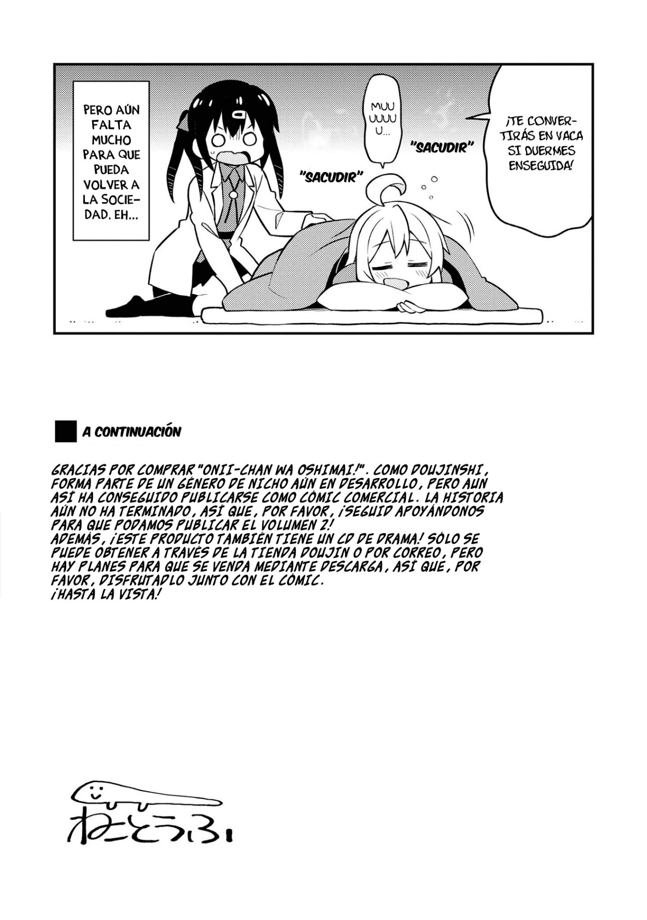 Onii-chan wa Oshimai Capitulo 10.6: Mihari y onii-chan página 7