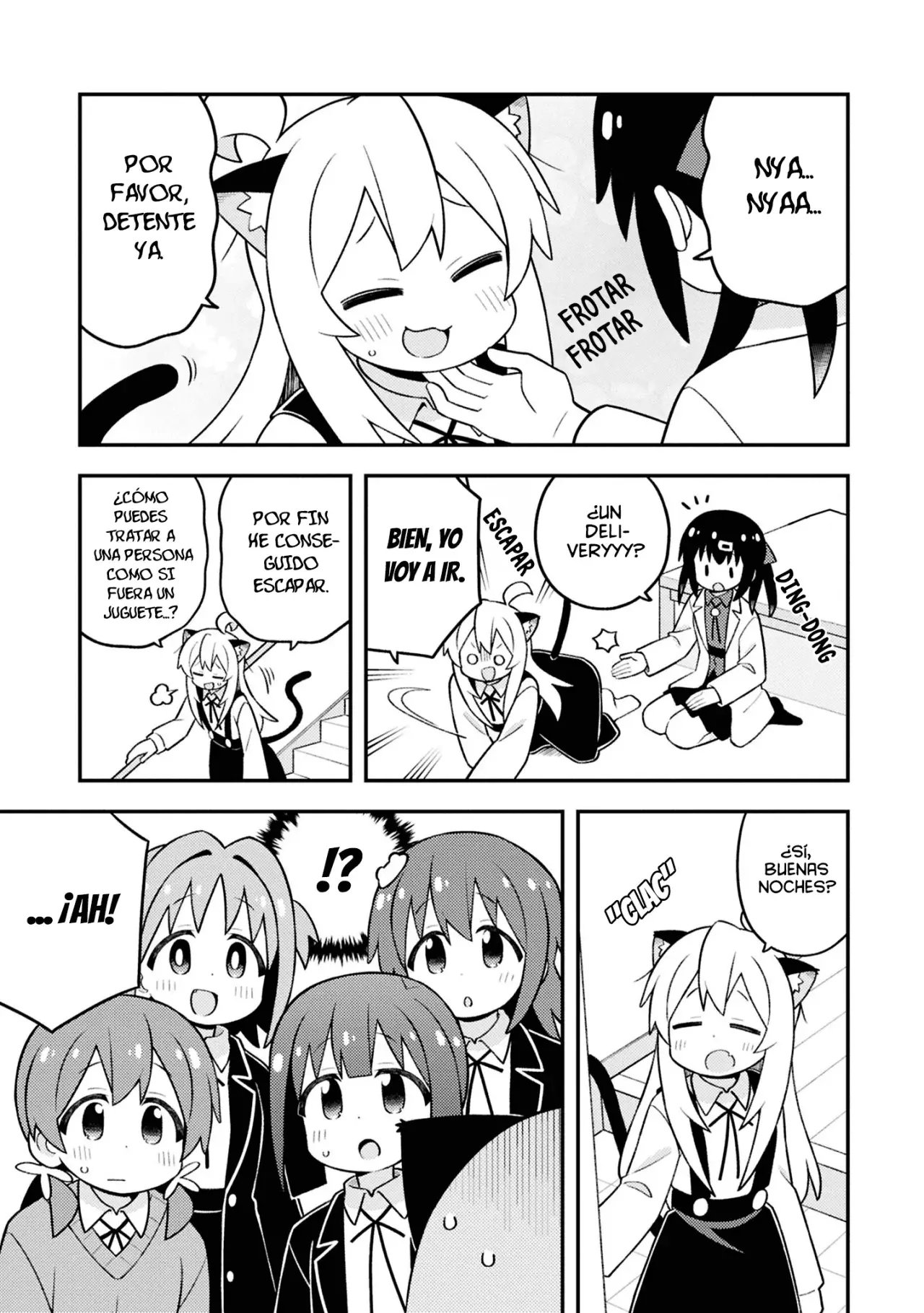 Onii-chan wa Oshimai Capitulo 100.5: Mahiro y el escuadron gatuno página 3