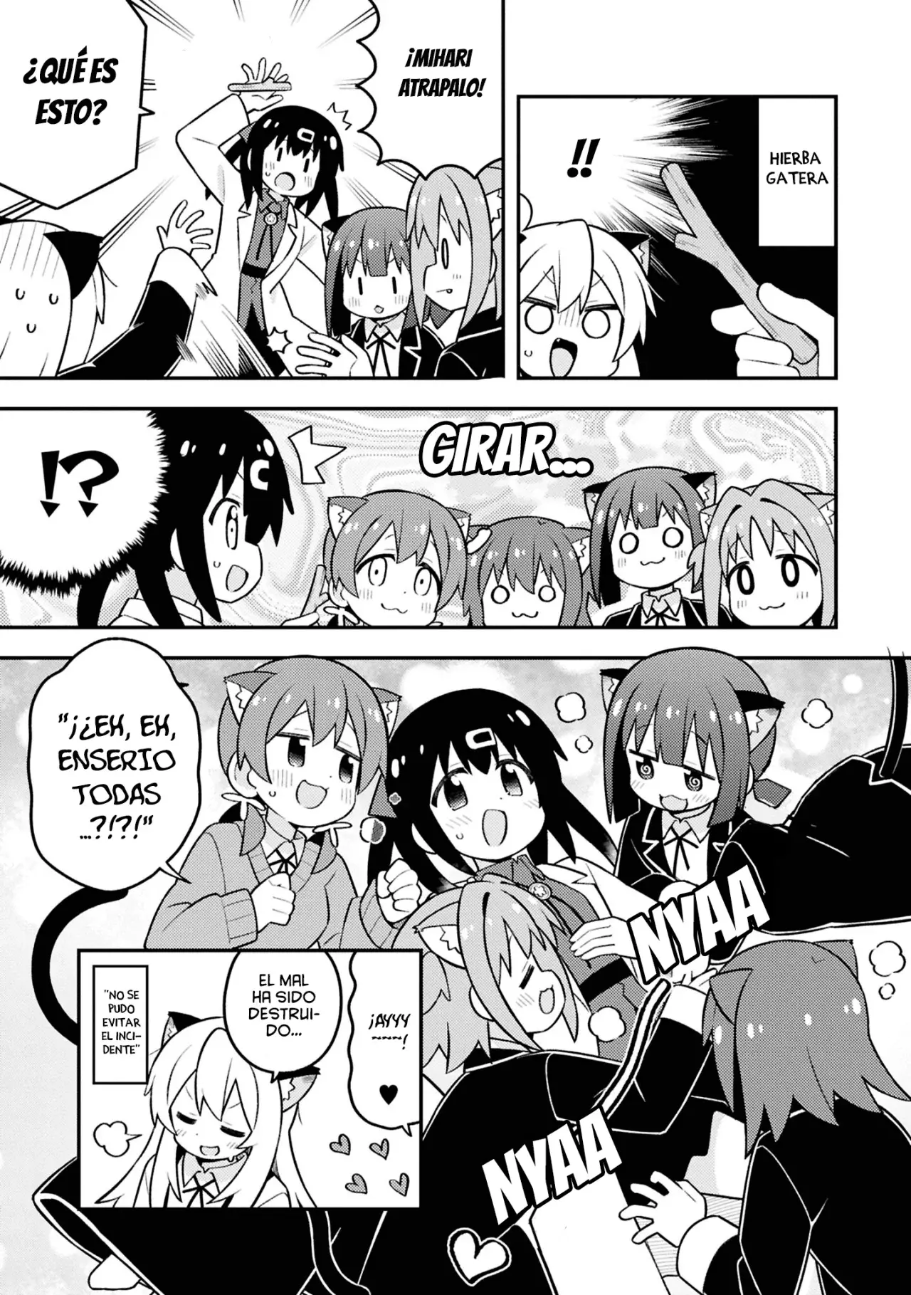 Onii-chan wa Oshimai Capitulo 100.5: Mahiro y el escuadron gatuno página 7