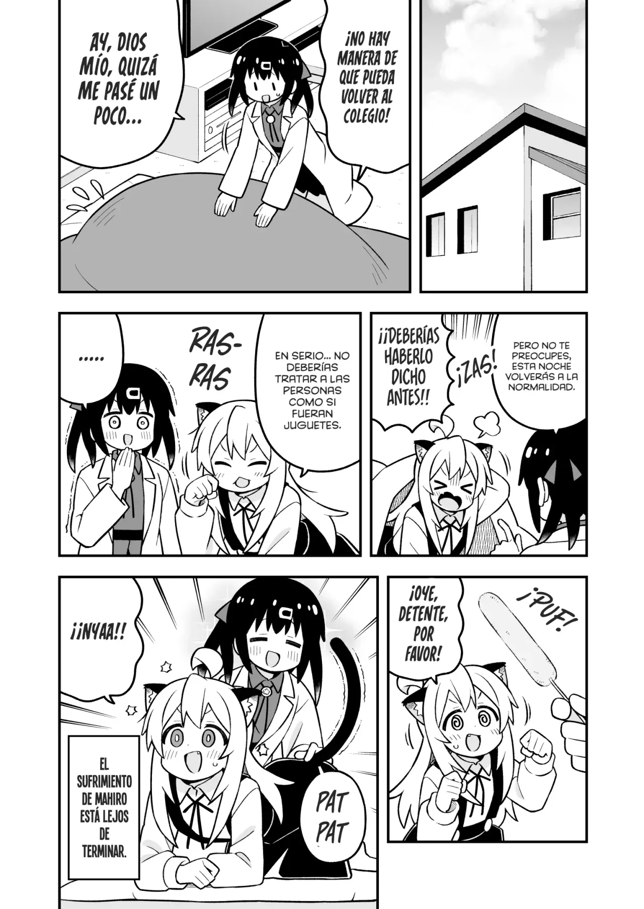 Onii-chan wa Oshimai Capitulo 100: Mahiro y el día perfecto para un experimento página 14