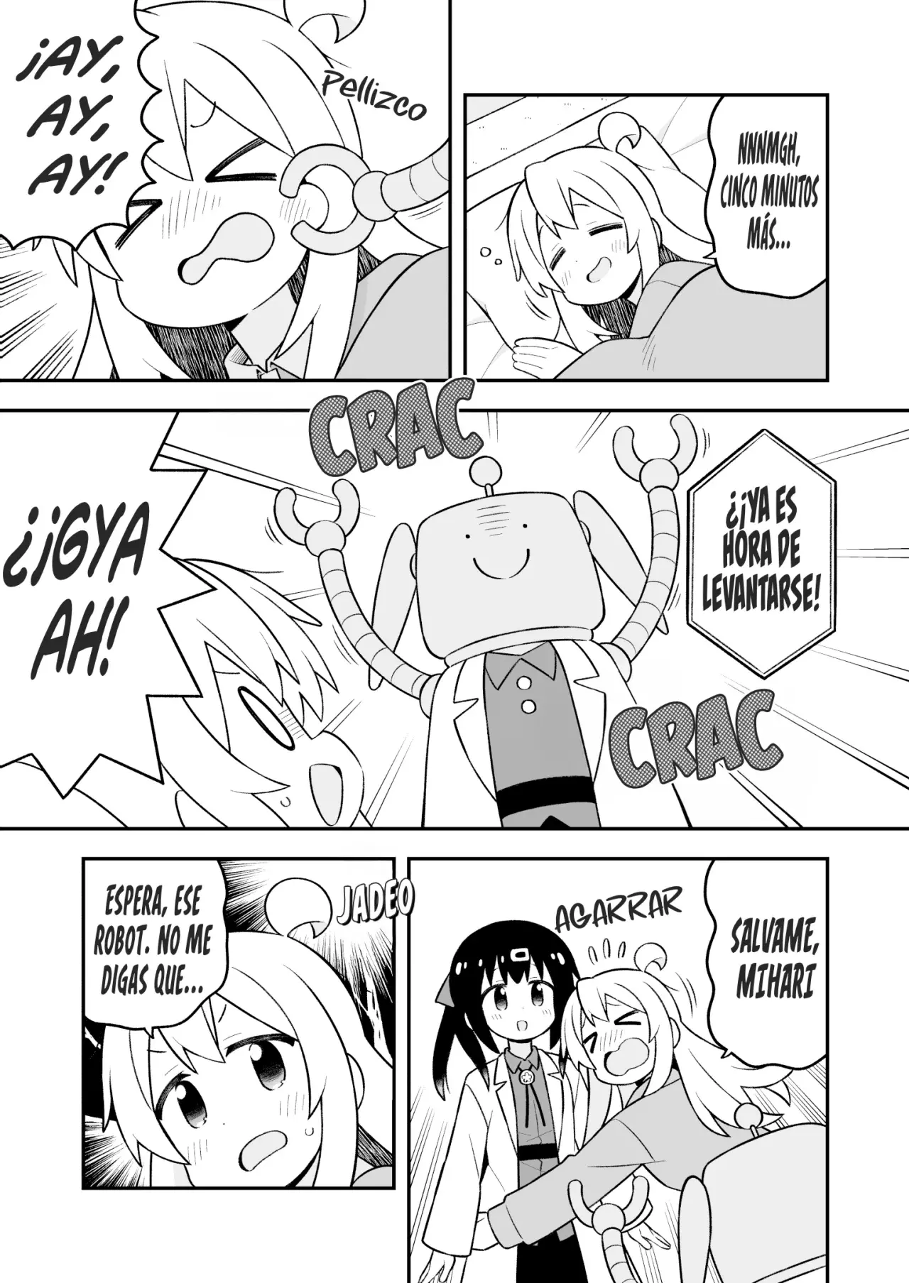 Onii-chan wa Oshimai Capitulo 102: Mahiro y una pesadilla tecnológica página 9