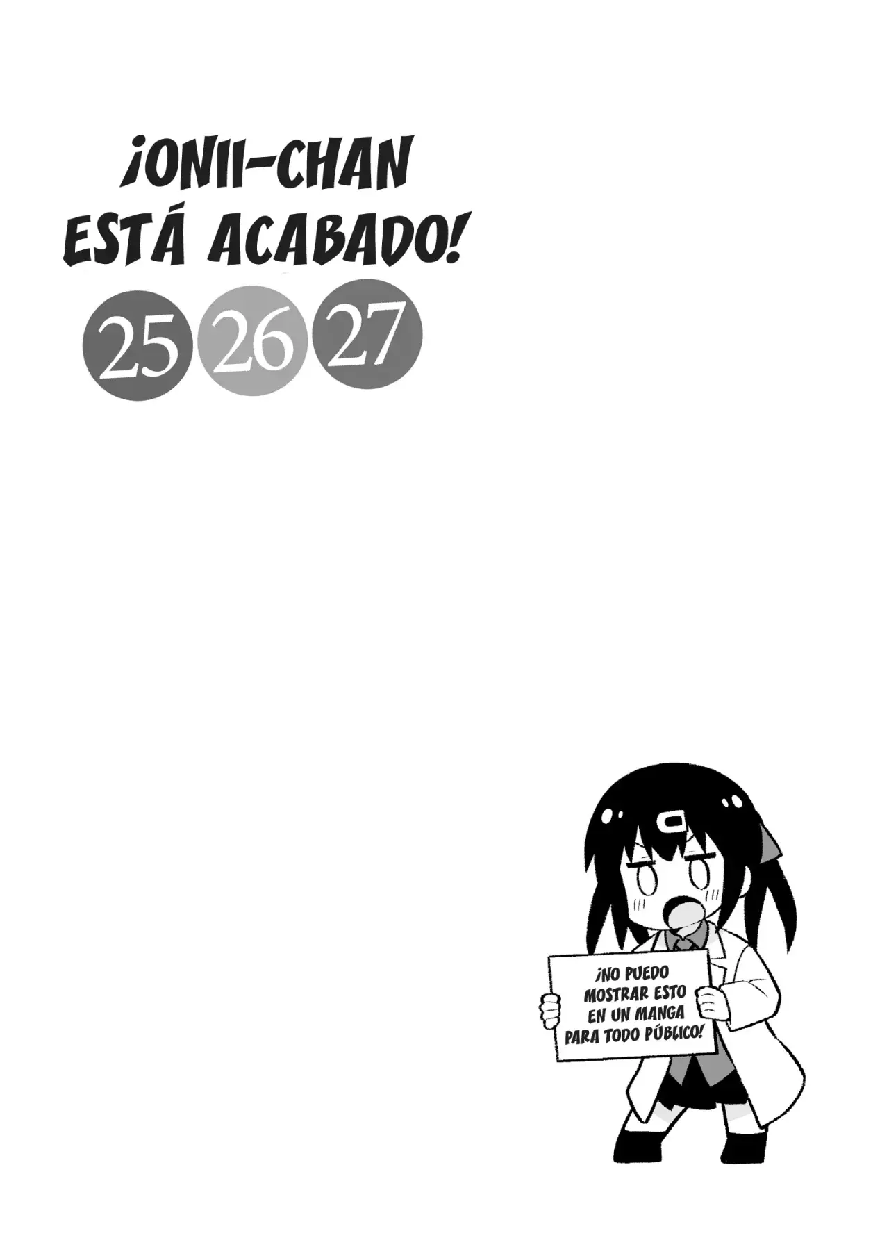 Onii-chan wa Oshimai Capitulo 103.2: Omnibus 25-26-27 Extras página 4