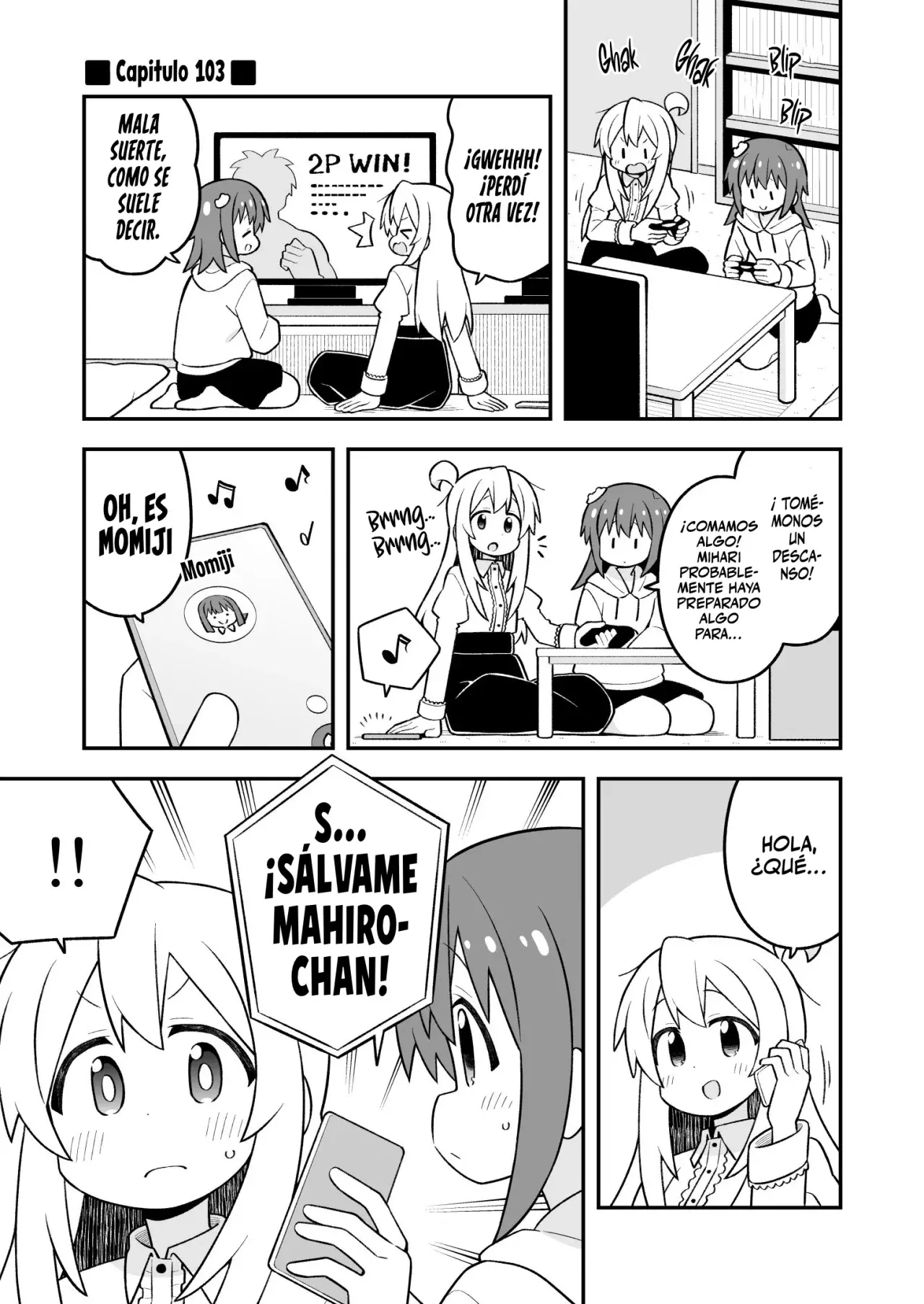 Onii-chan wa Oshimai Capitulo 103: Mahiro en el cielo y el infierno página 2