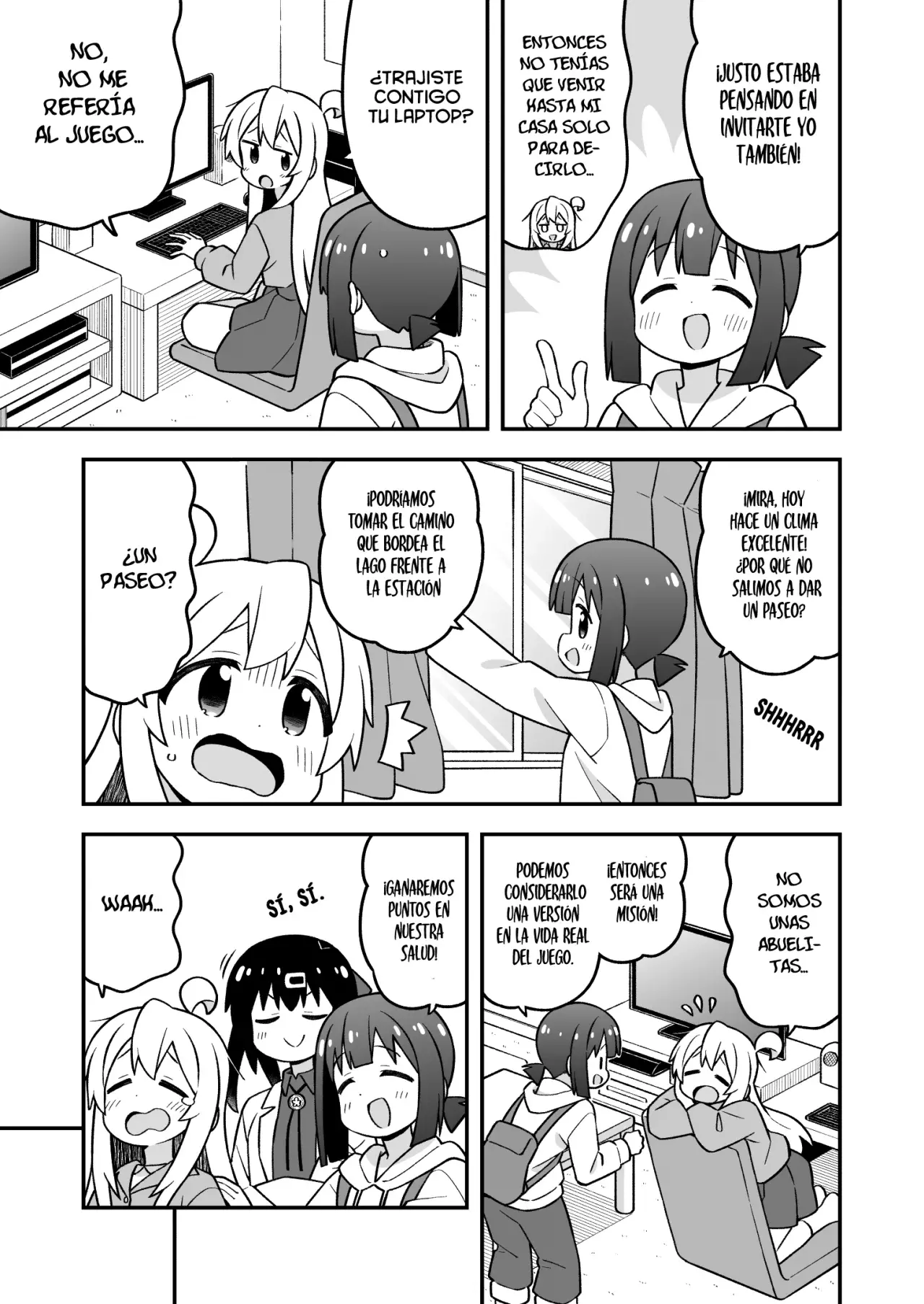 Onii-chan wa Oshimai Capitulo 105: Mahiro y una aventura fuera de línea página 4
