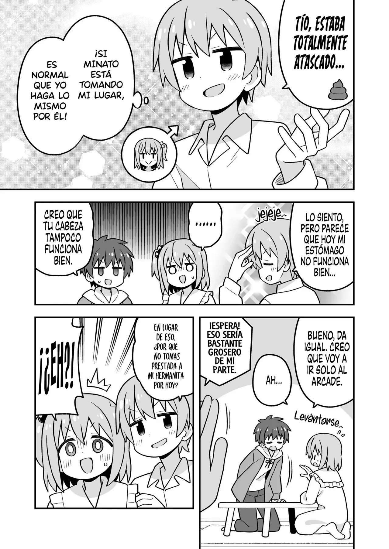 Onii-chan wa Oshimai Capitulo 107.6: ¿Minato-kun está acabado 3 página 12