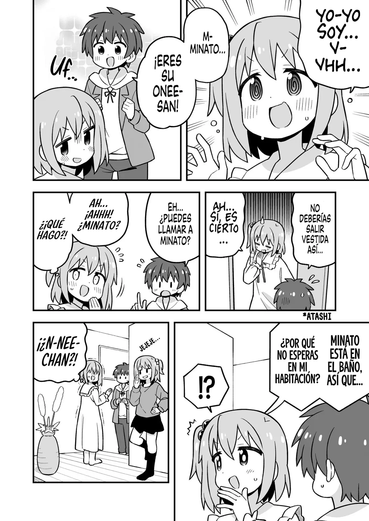 Onii-chan wa Oshimai Capitulo 107.6: ¿Minato-kun está acabado 3 página 9