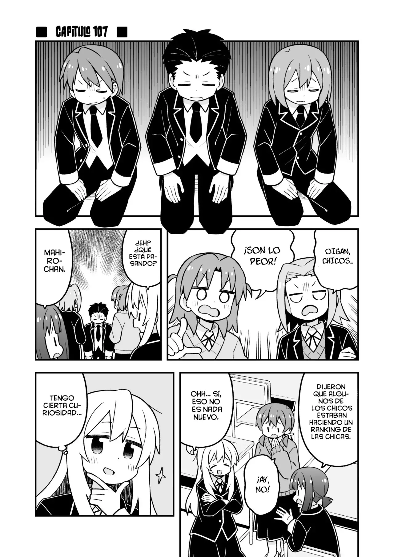 Onii-chan wa Oshimai Capitulo 107: Capitulo 107: Mahiro y el ranking de popularidad página 2
