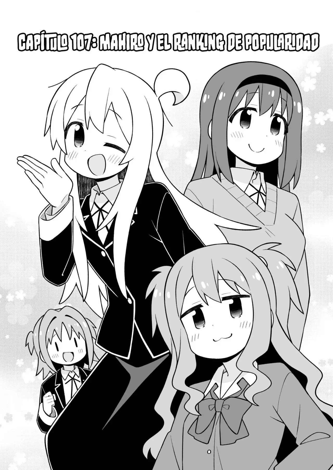 Onii-chan wa Oshimai Capitulo 107: Capitulo 107: Mahiro y el ranking de popularidad página 3