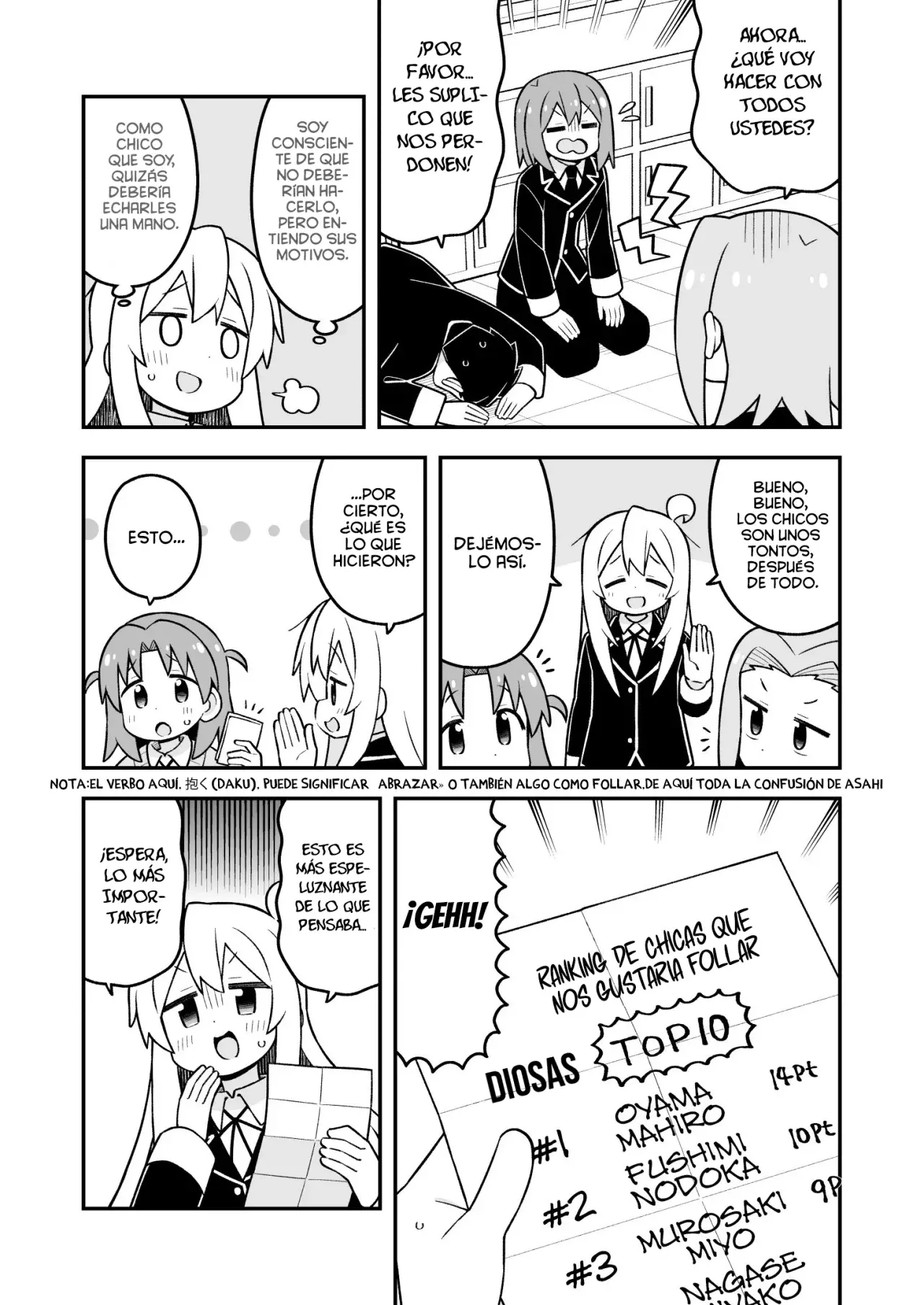 Onii-chan wa Oshimai Capitulo 107: Capitulo 107: Mahiro y el ranking de popularidad página 4