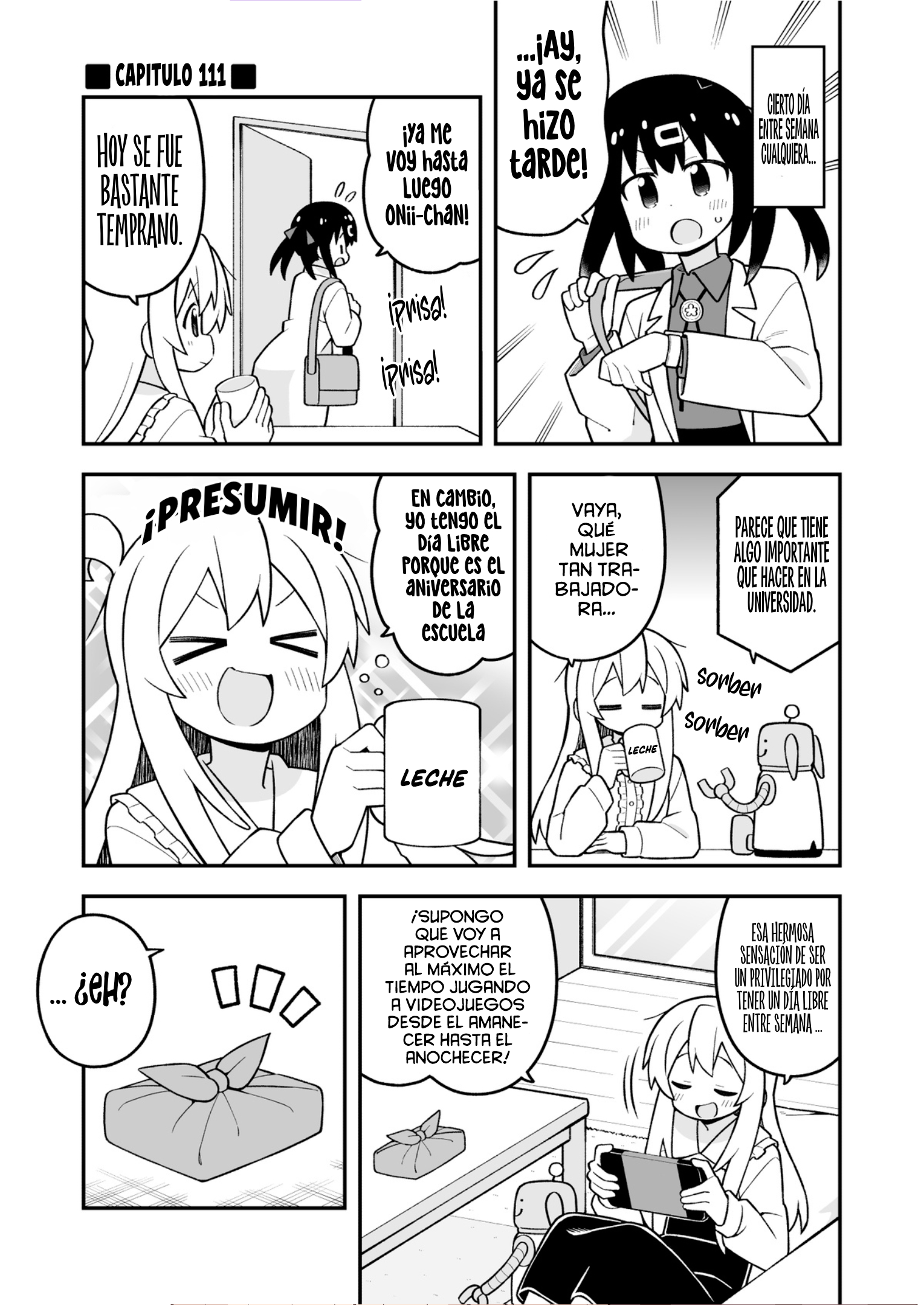 Onii-chan wa Oshimai Capitulo 111 página 2