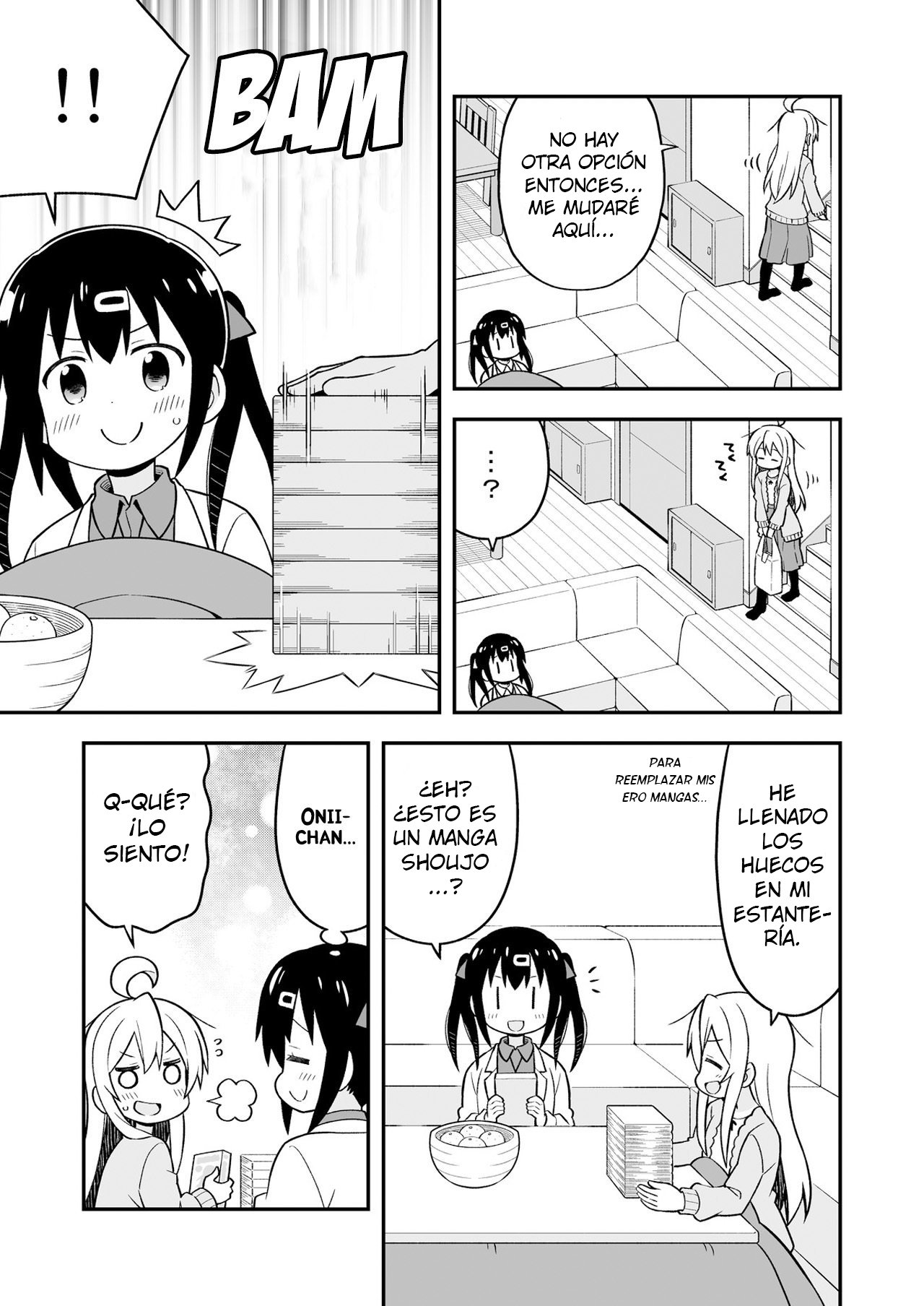 Onii-chan wa Oshimai Capitulo 15.5: los HErmanos y Kotatsu página 5