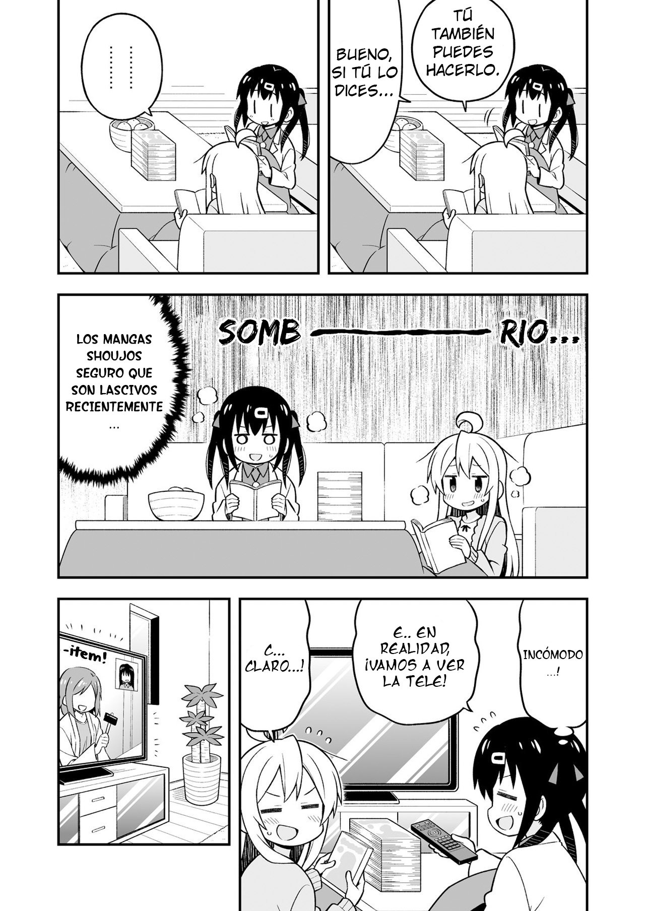 Onii-chan wa Oshimai Capitulo 15.5: los HErmanos y Kotatsu página 6