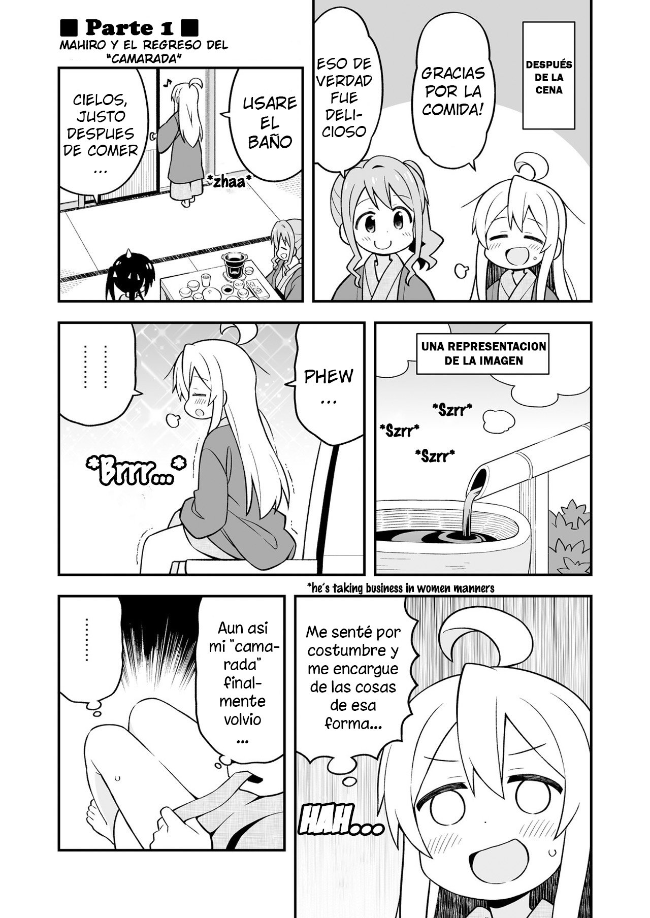 Onii-chan wa Oshimai Capitulo 18.5: Mahiro y el regreso del "camarada" página 4