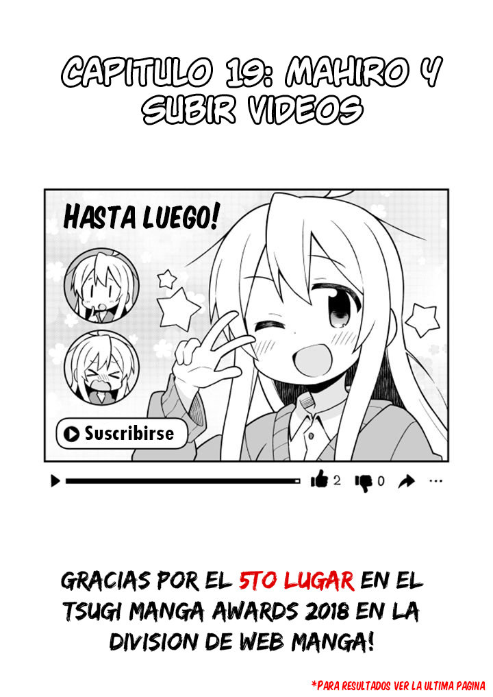 Onii-chan wa Oshimai Capitulo 19: Mahiro y Subir Videos página 2