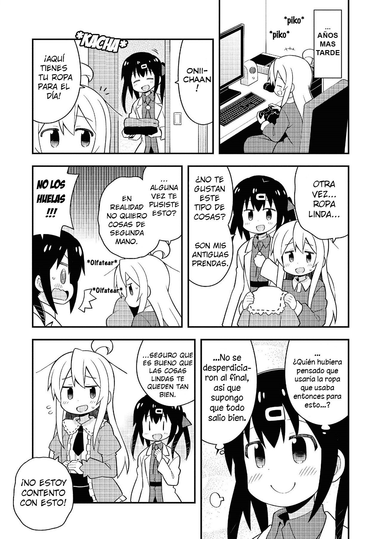 Onii-chan wa Oshimai Capitulo 20.5: Mihari y los Vestidos página 9