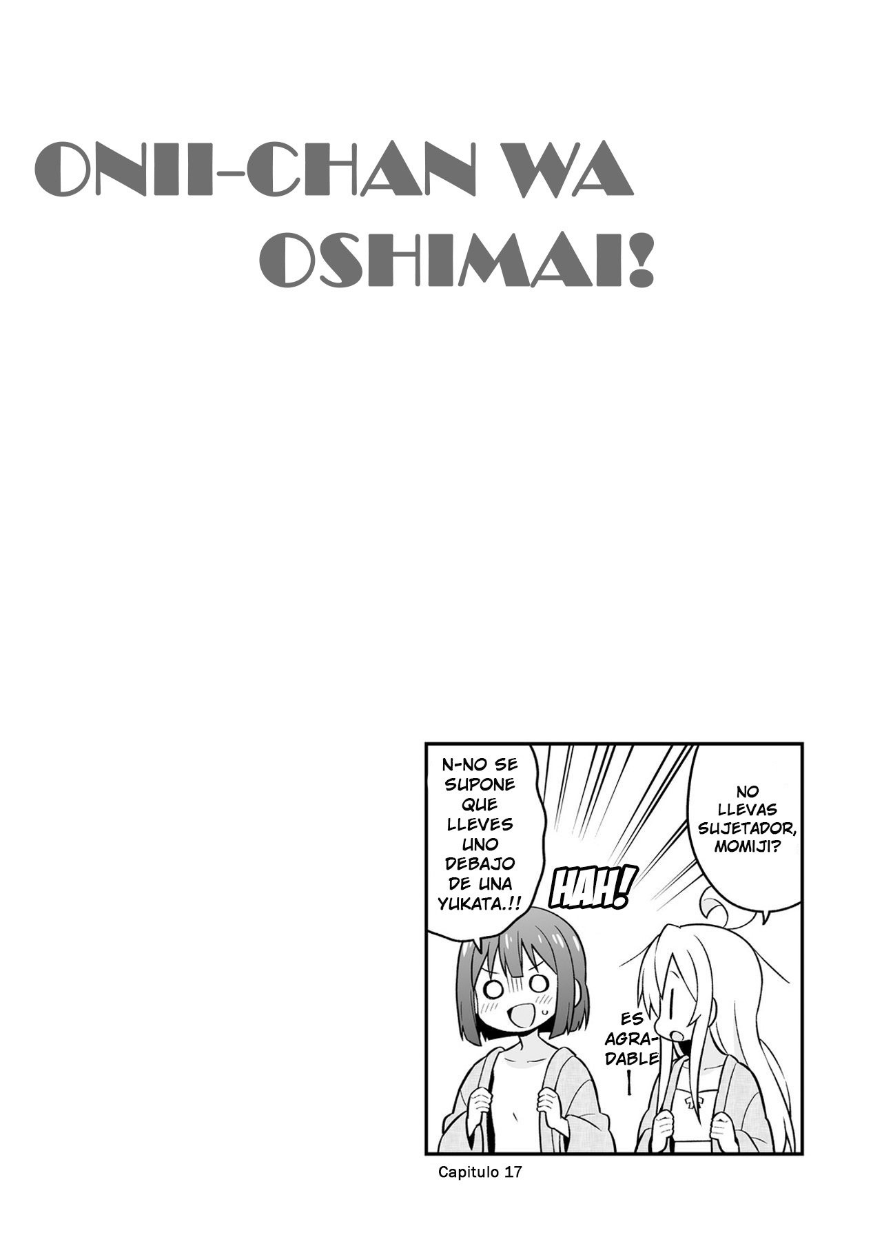 Onii-chan wa Oshimai Capitulo 20.9: Extra 2 página 12
