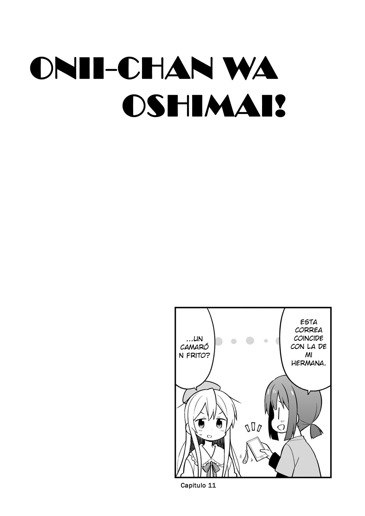 Onii-chan wa Oshimai Capitulo 20.9: Extra 2 página 7