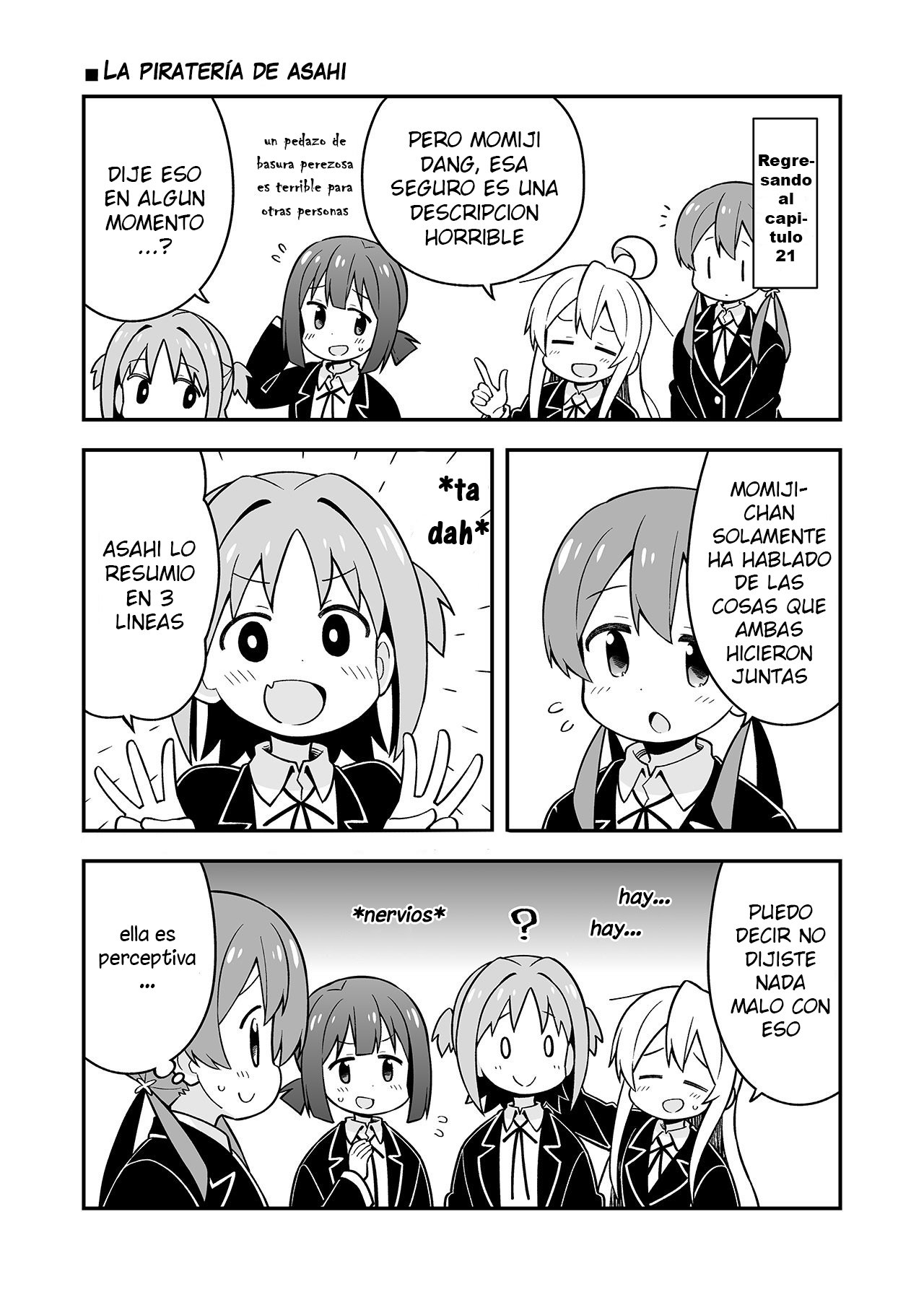 Onii-chan wa Oshimai Capitulo 21.5 página 3