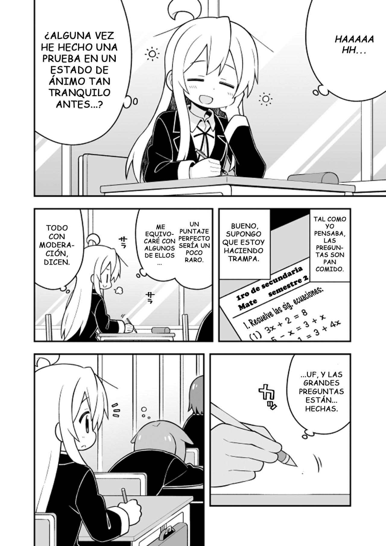 Onii-chan wa Oshimai Capitulo 25: mahiro y los examenes finales página 9