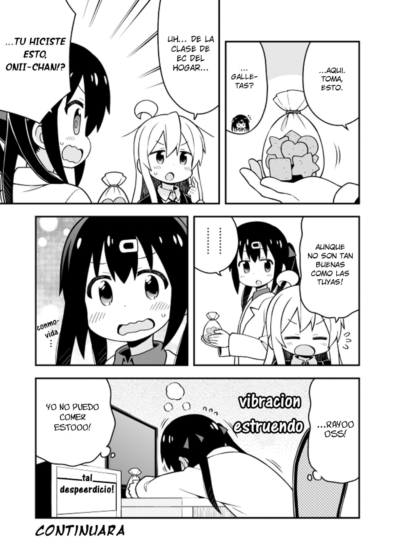 Onii-chan wa Oshimai Capitulo 26: mahiro y la reposteria página 15