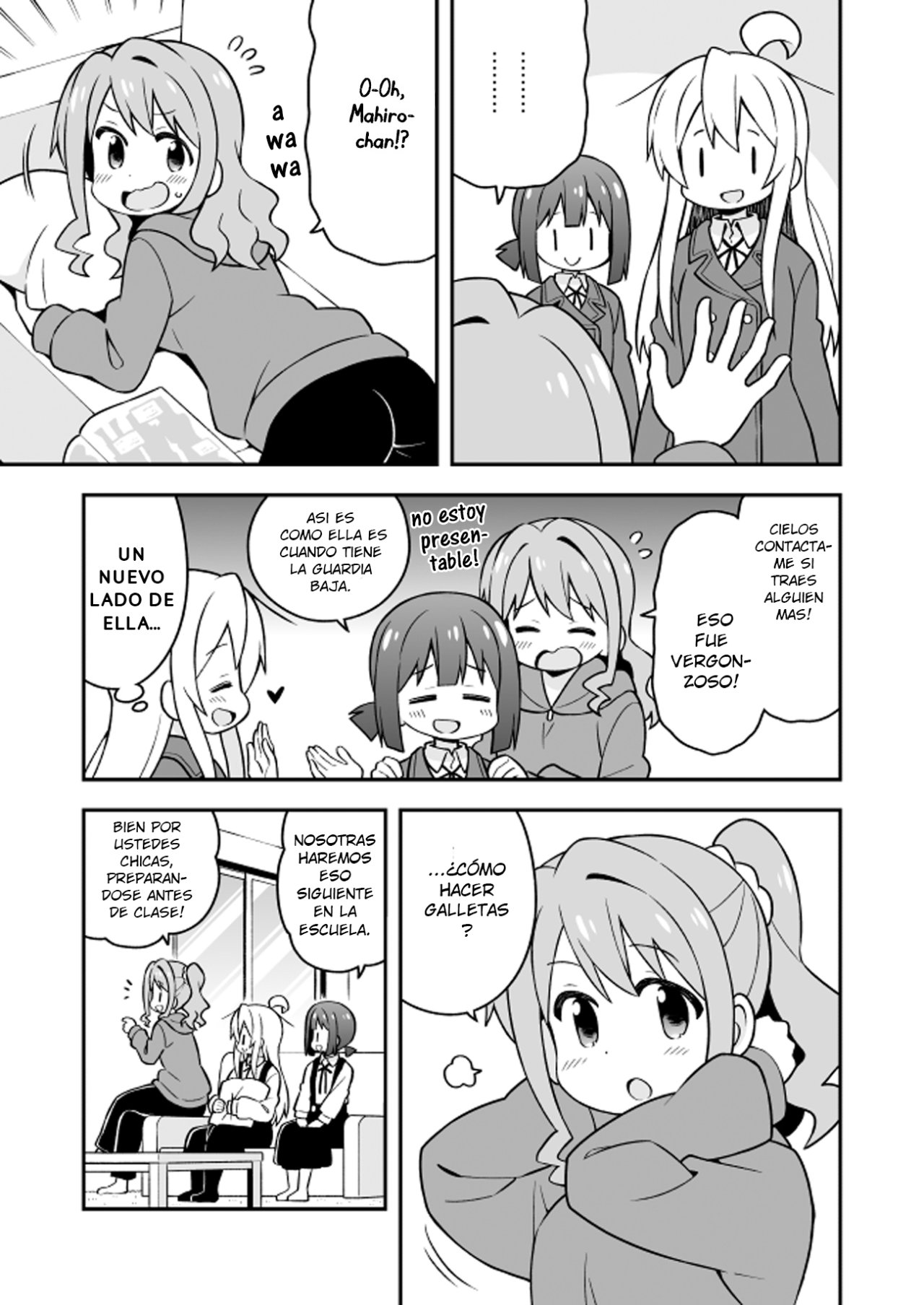 Onii-chan wa Oshimai Capitulo 26: mahiro y la reposteria página 9