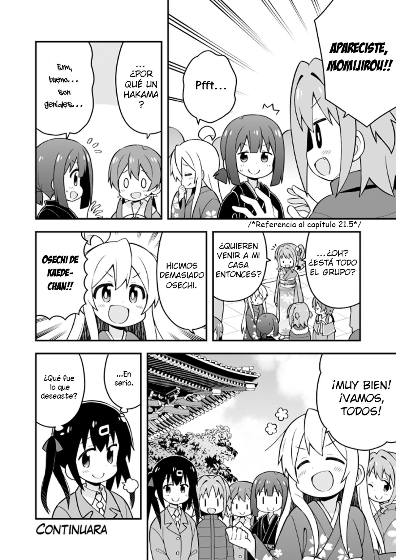 Onii-chan wa Oshimai Capitulo 30: Mahiro y el año que Viene y Va página 15