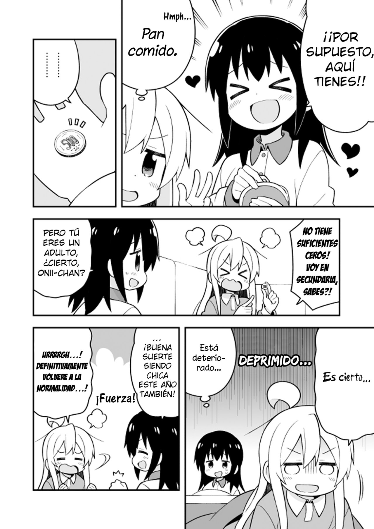 Onii-chan wa Oshimai Capitulo 30: Mahiro y el año que Viene y Va página 7