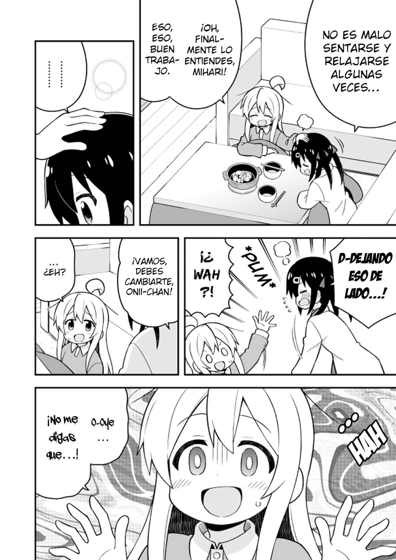 Onii-chan wa Oshimai Capitulo 30: Mahiro y el año que Viene y Va página 9