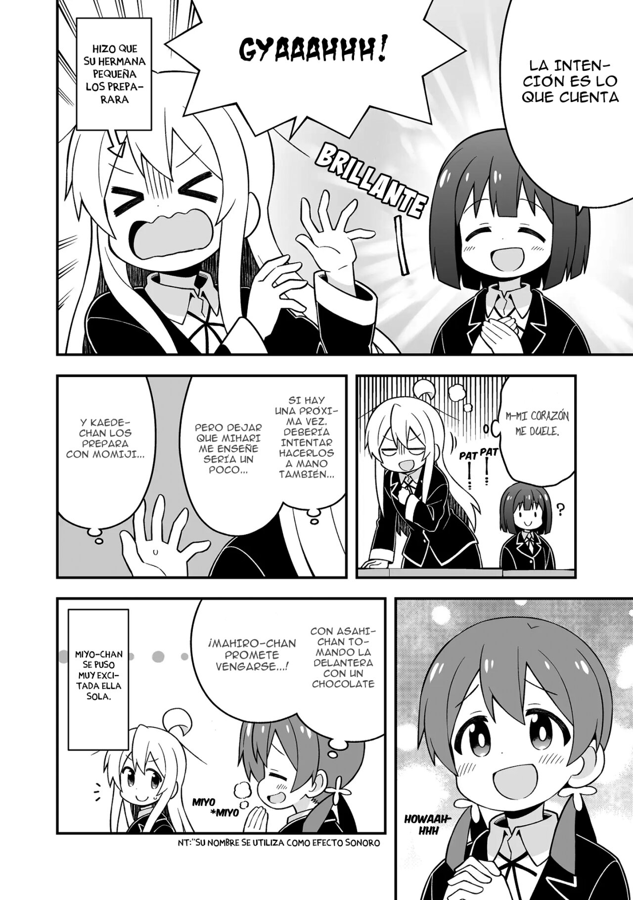 Onii-chan wa Oshimai Capitulo 33.5: Mahiro y los chocolates caseros página 4