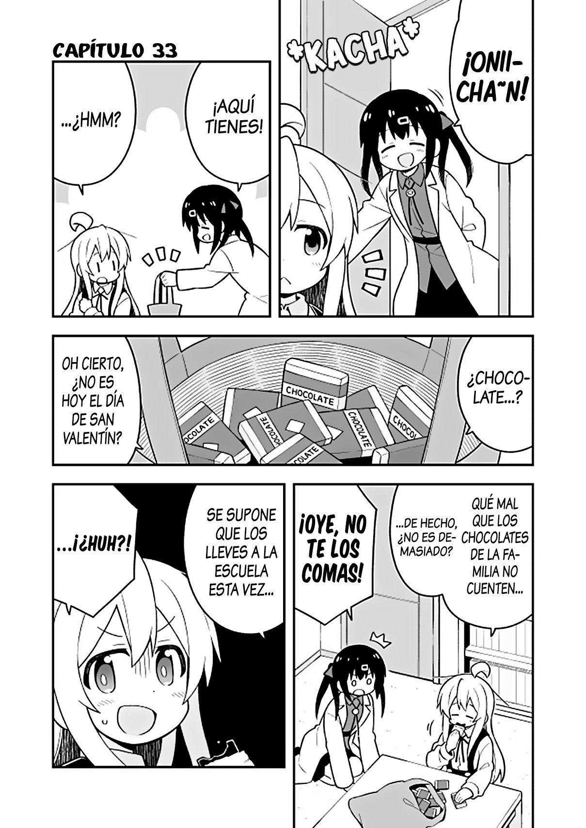 Onii-chan wa Oshimai Capitulo 33: Mahiro y San Valentin página 2