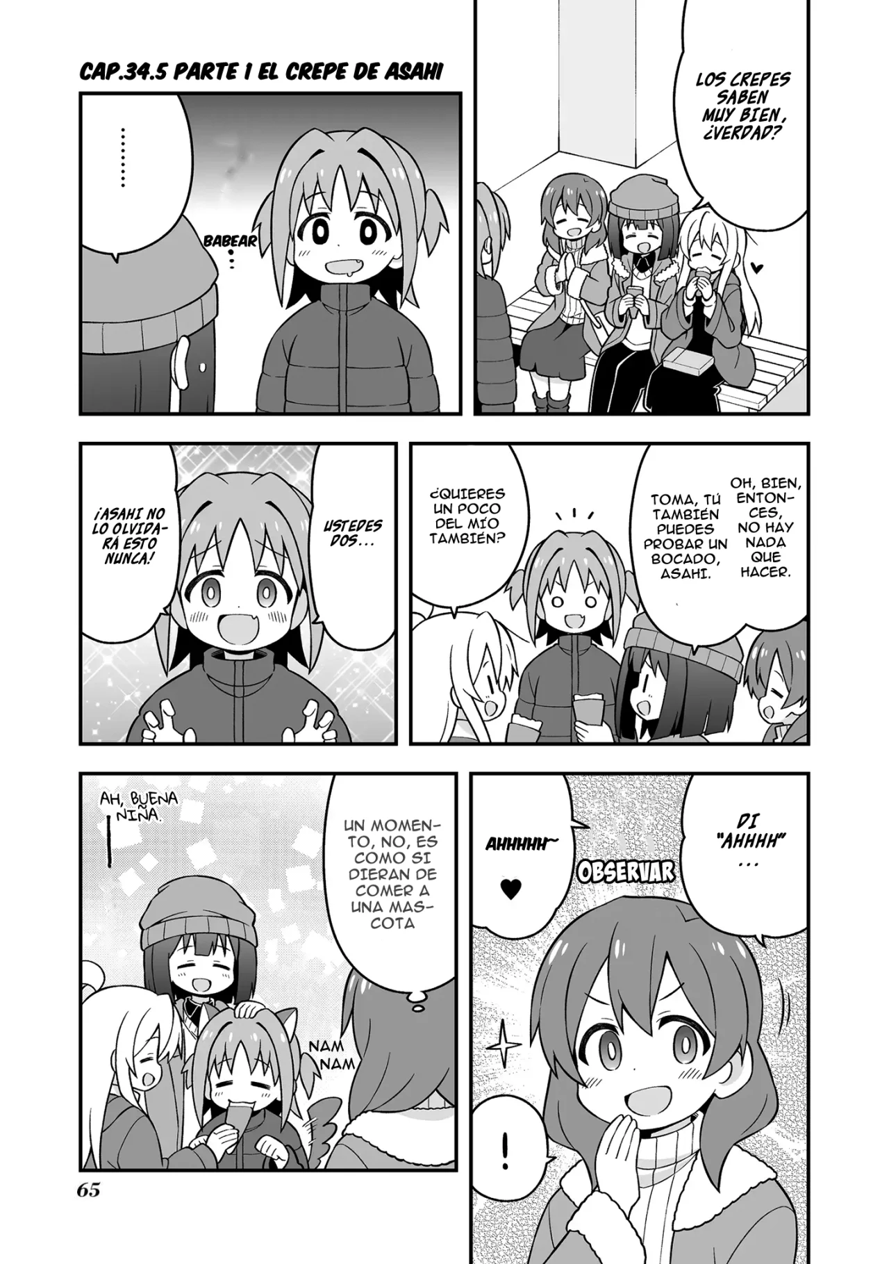 Onii-chan wa Oshimai Capitulo 34.5: parte 1 ,parte 2 y 3 página 3