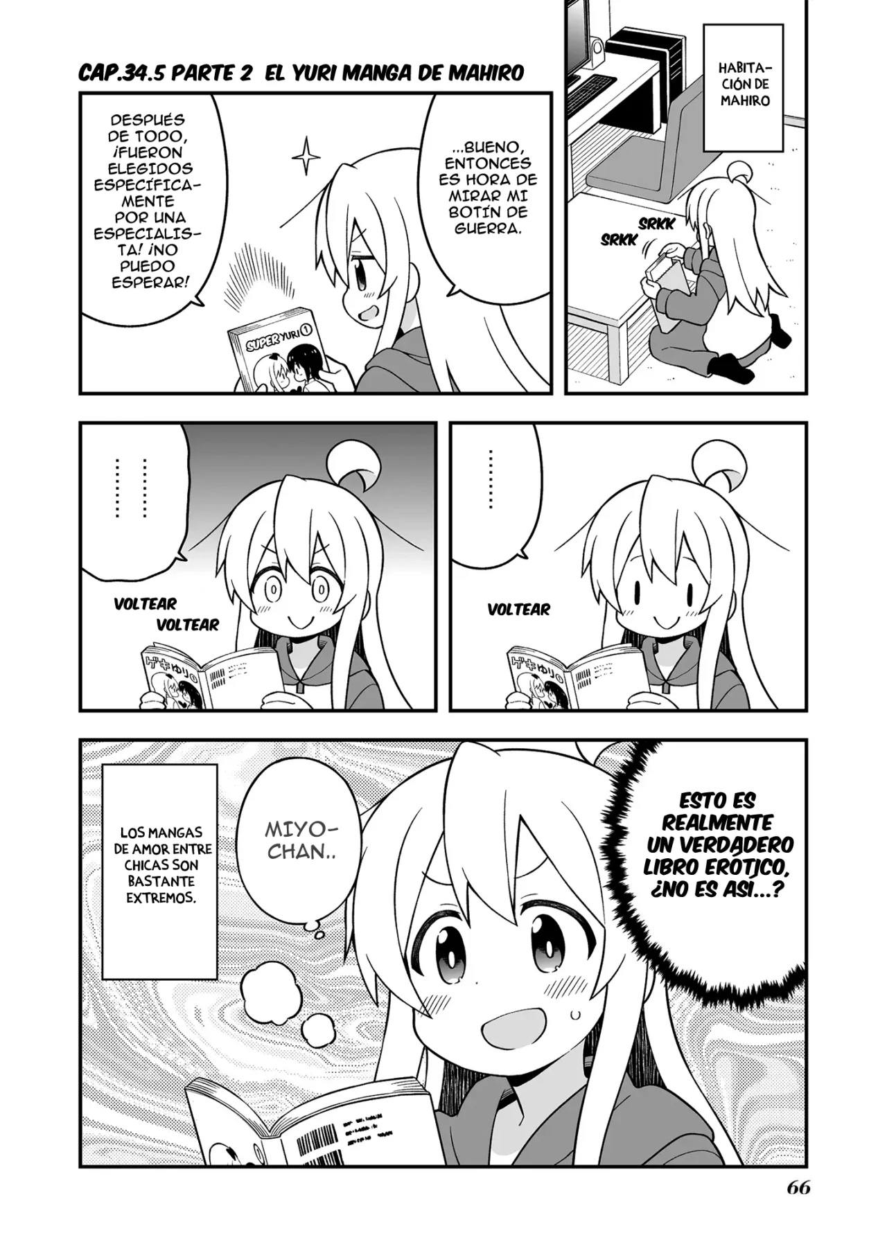 Onii-chan wa Oshimai Capitulo 34.5: parte 1 ,parte 2 y 3 página 4