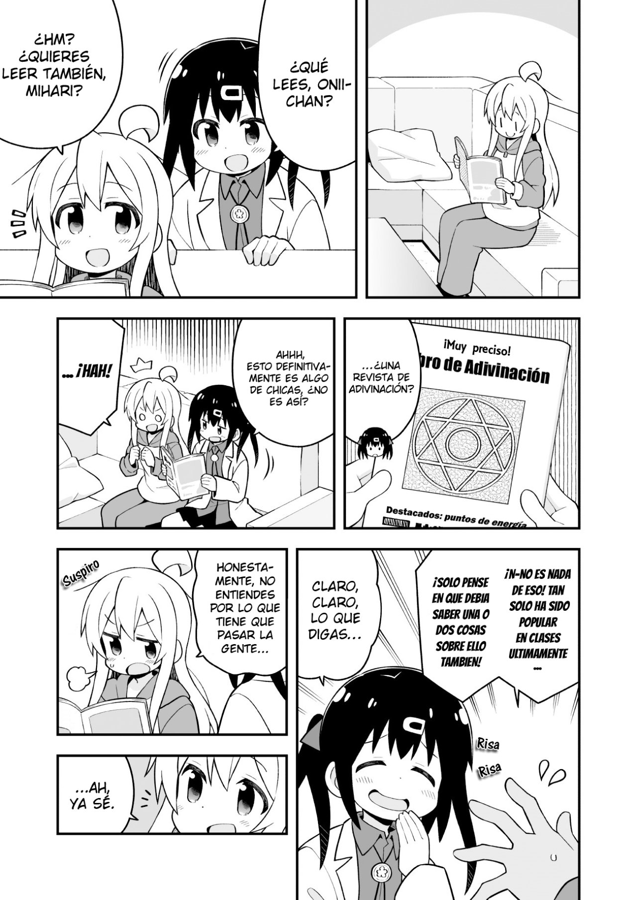 Onii-chan wa Oshimai Capitulo 35: Mahiro y la Guia de la Fortuna página 6