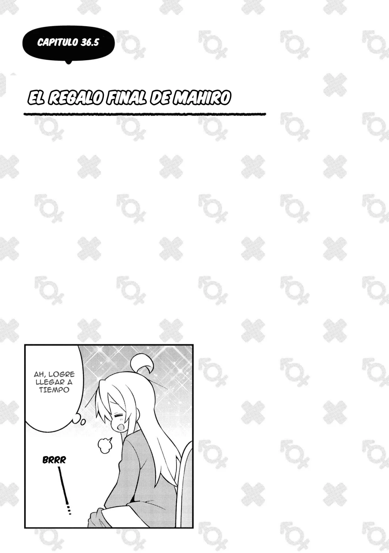 Onii-chan wa Oshimai Capitulo 36.5: El regalo final de Mahiro página 2