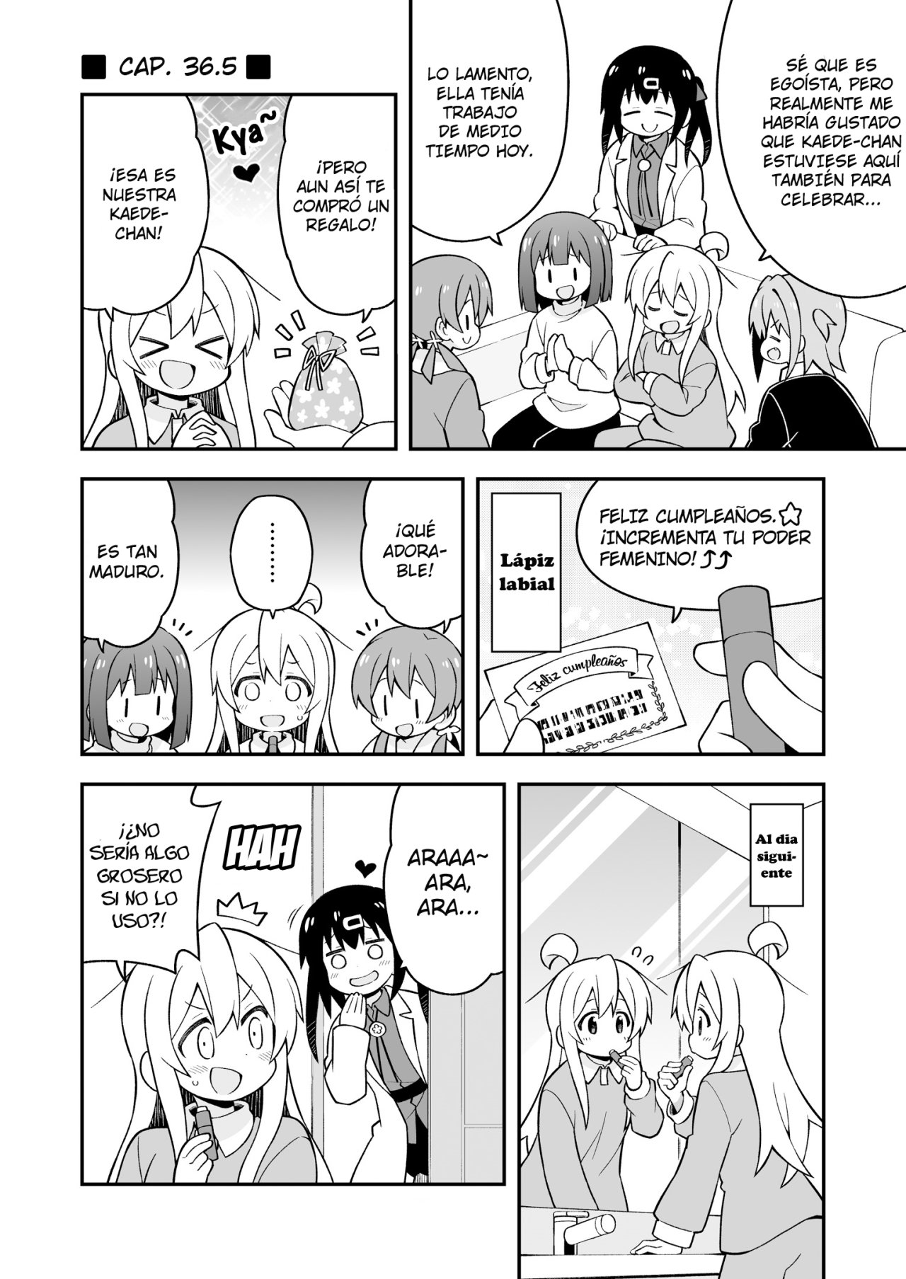 Onii-chan wa Oshimai Capitulo 37.5 página 6