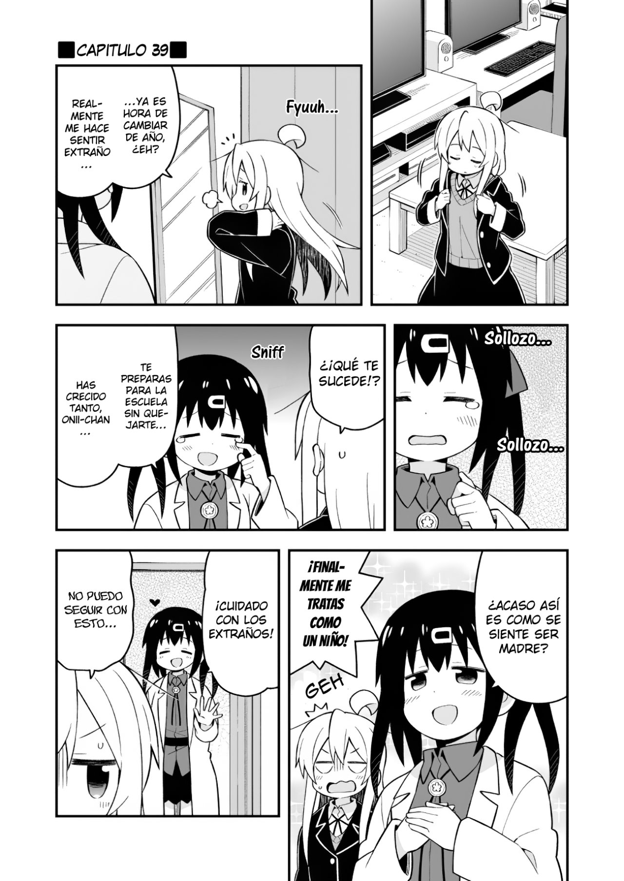 Onii-chan wa Oshimai Capitulo 39: Mahiro y un Secreto Importante página 3