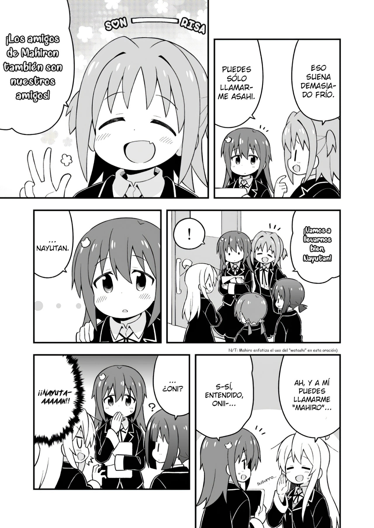 Onii-chan wa Oshimai Capitulo 40: Mahiro y un Secreto Importante página 9