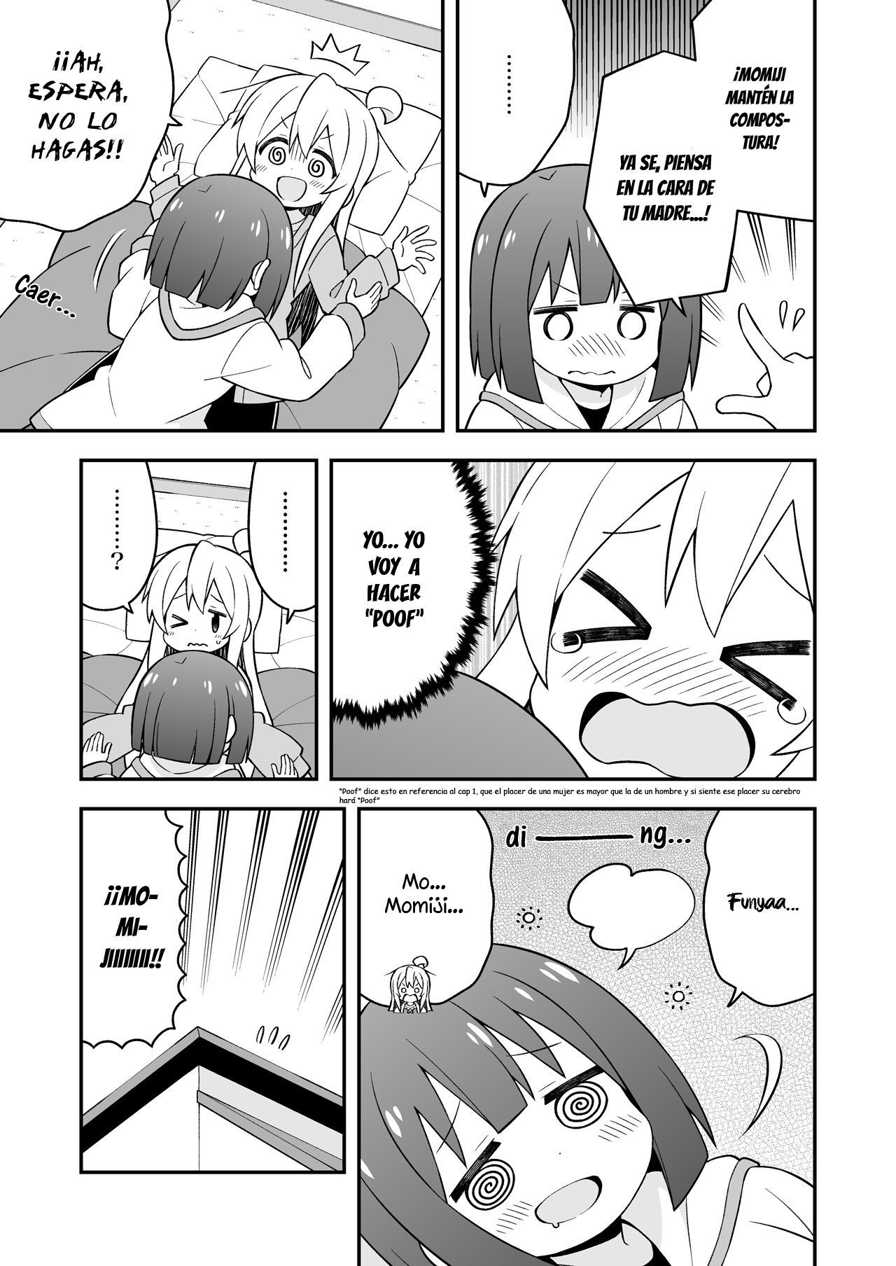 Onii-chan wa Oshimai Capitulo 42.6: Mahiro y a un pelo del peligro página 13