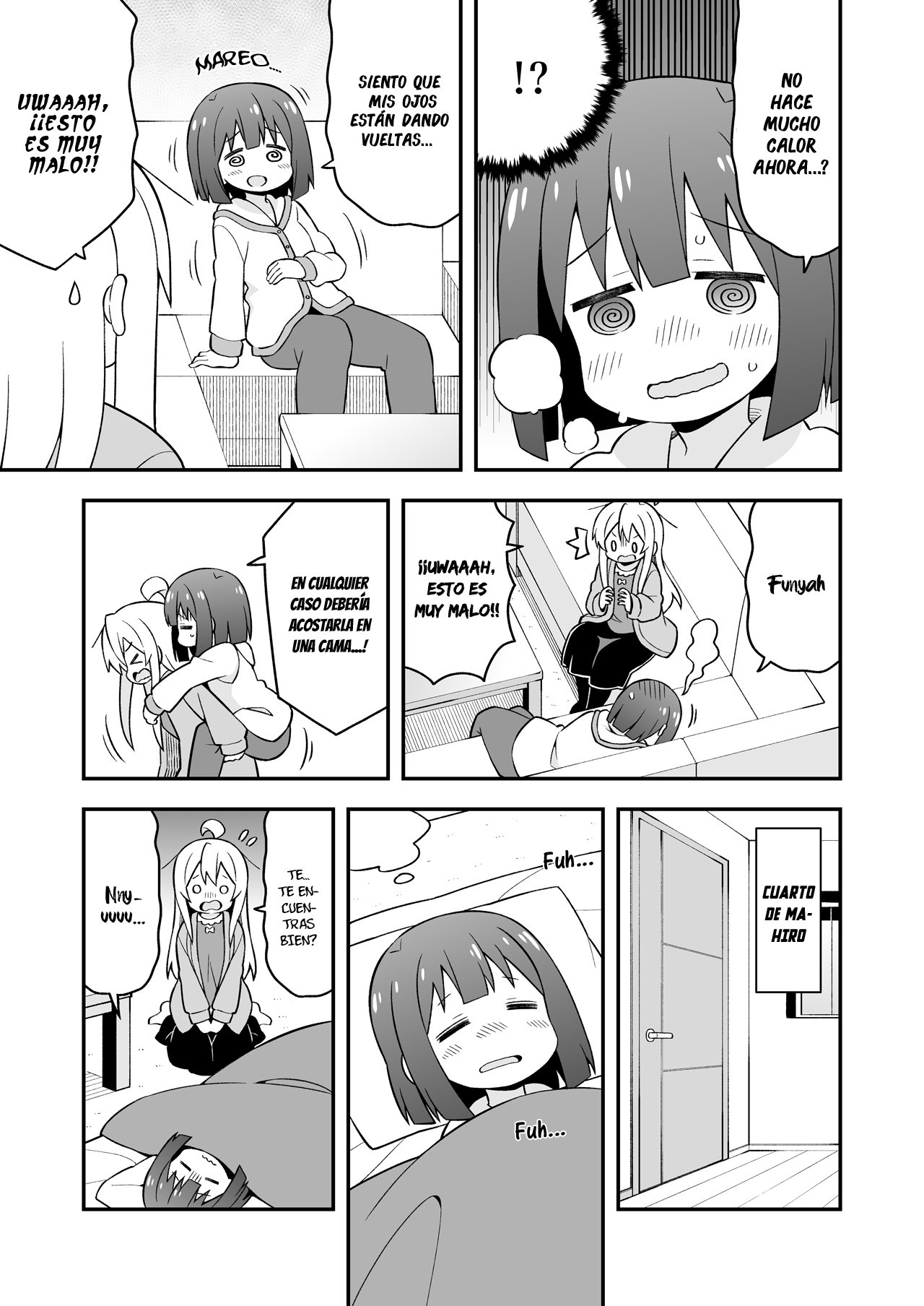 Onii-chan wa Oshimai Capitulo 42.6: Mahiro y a un pelo del peligro página 9