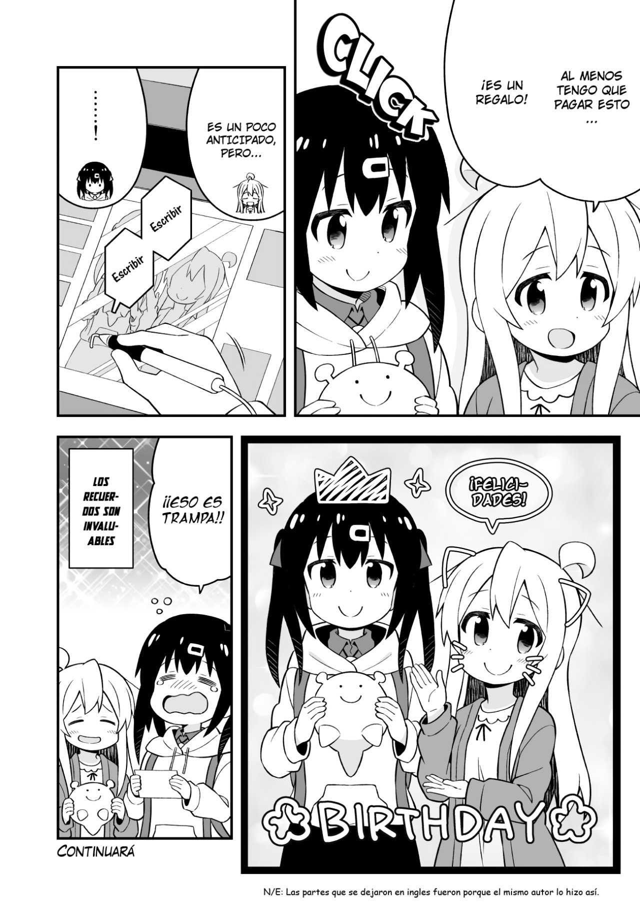 Onii-chan wa Oshimai Capitulo 42: Mahiro y el Regalo de Recuerdos página 14
